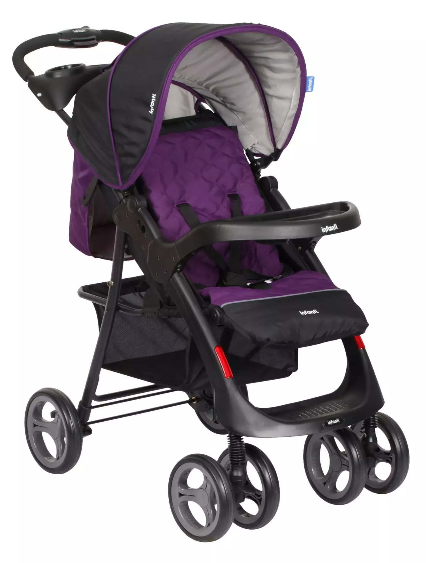 Coche Travel System Pompeya E30 Elegance Morado Infanti-1