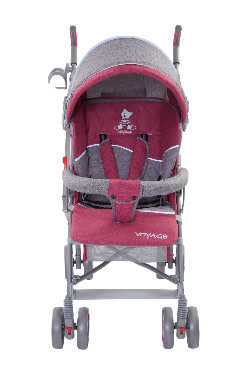 Coche Paseo Boeing Fucsia-3