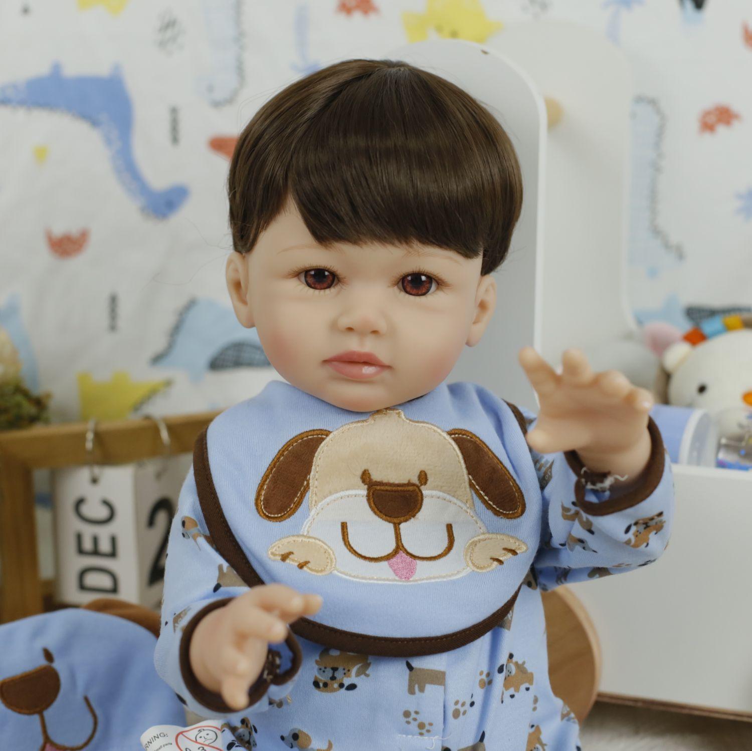 Muñeca Bebé Reborn Tomas 45CM-4