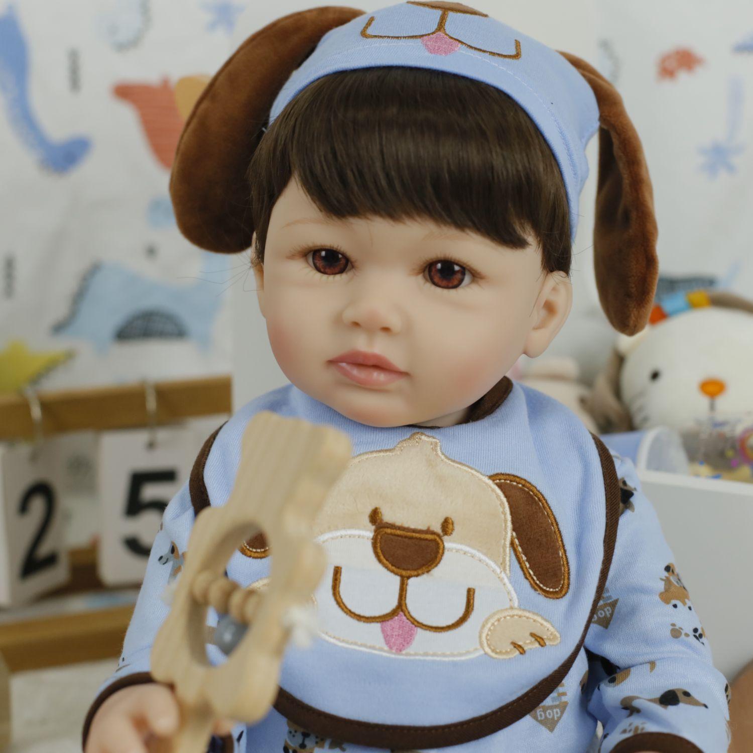 Muñeca Bebé Reborn Tomas 45CM-5