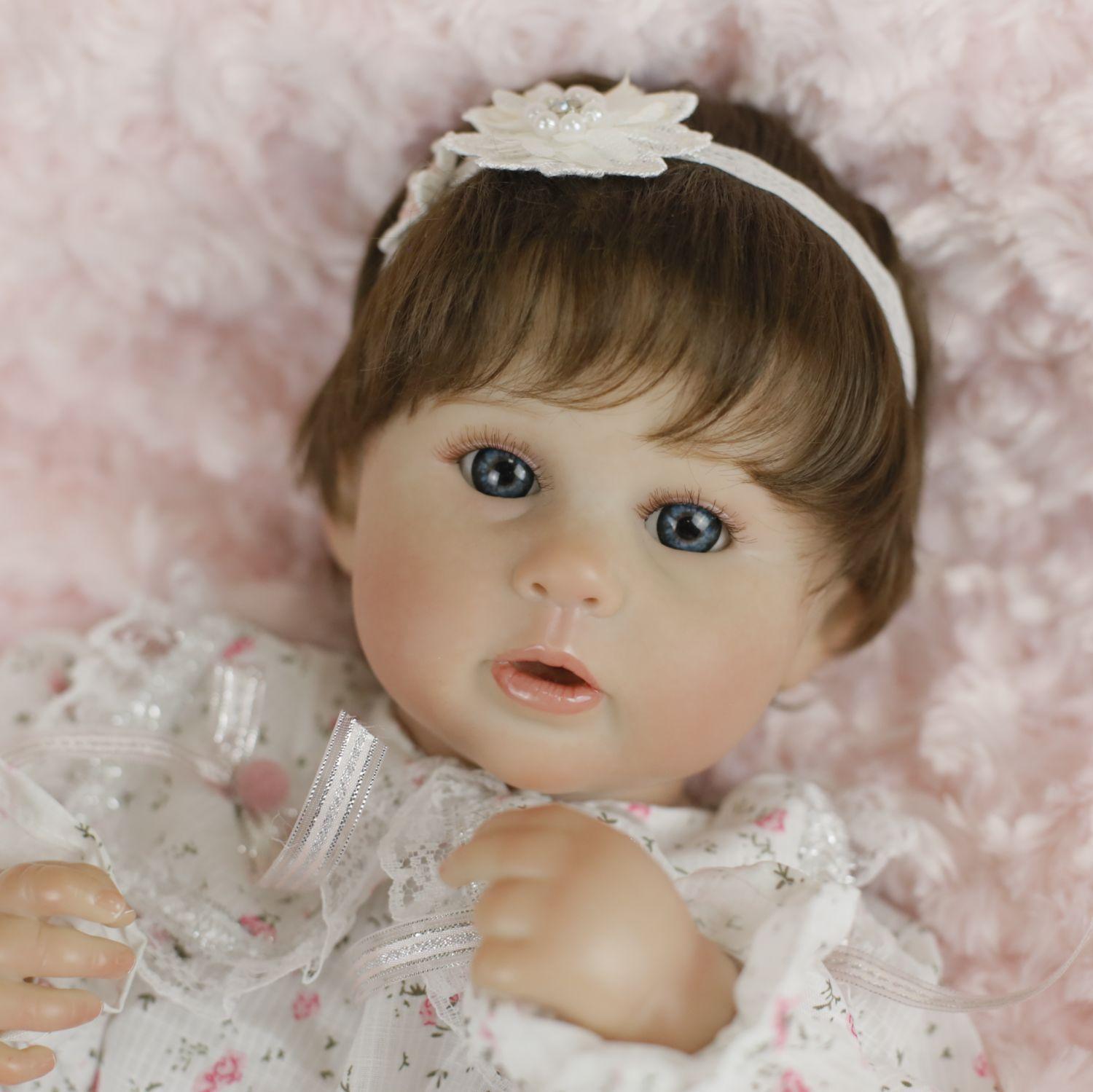 Muñeca Bebé Reborn Elena 45CM-4
