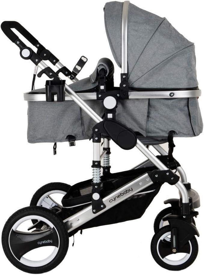 Coche Moises Cynebaby Grey-3