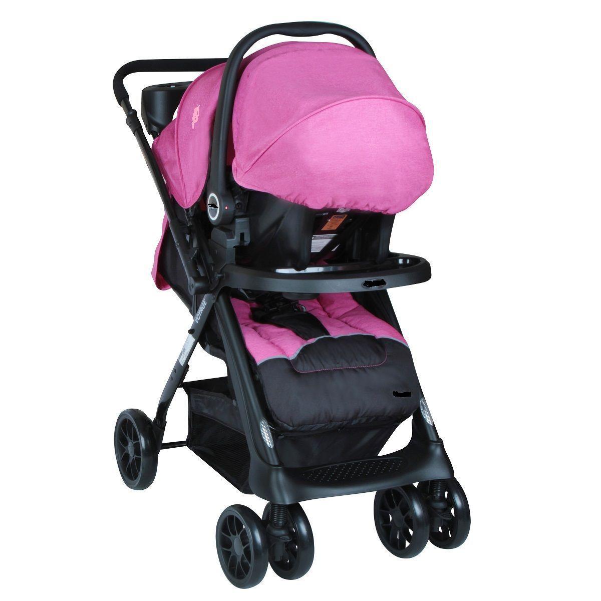 Coche travel system voyage venecia pink-3