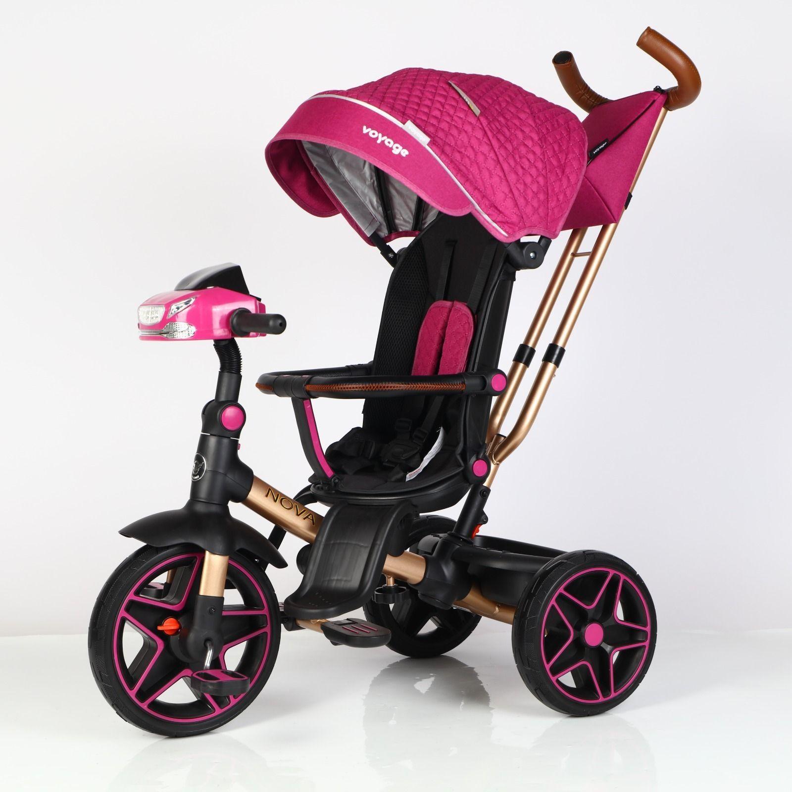 Triciclo Giratorio Nova Fucsia-3