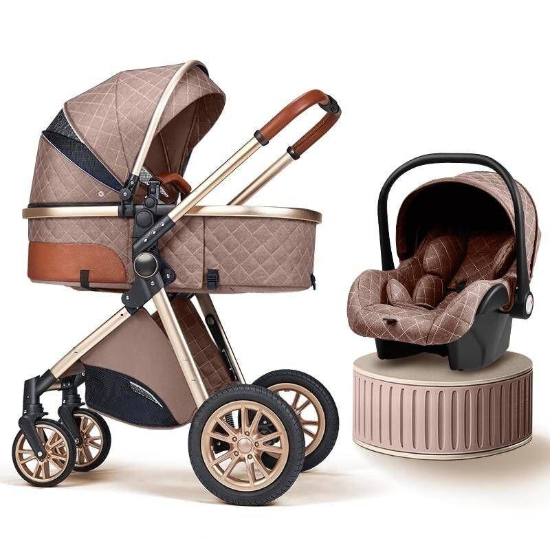 coche  bolina de voyage original   con silla de AUTOmodelo exclusivo   kaki -1