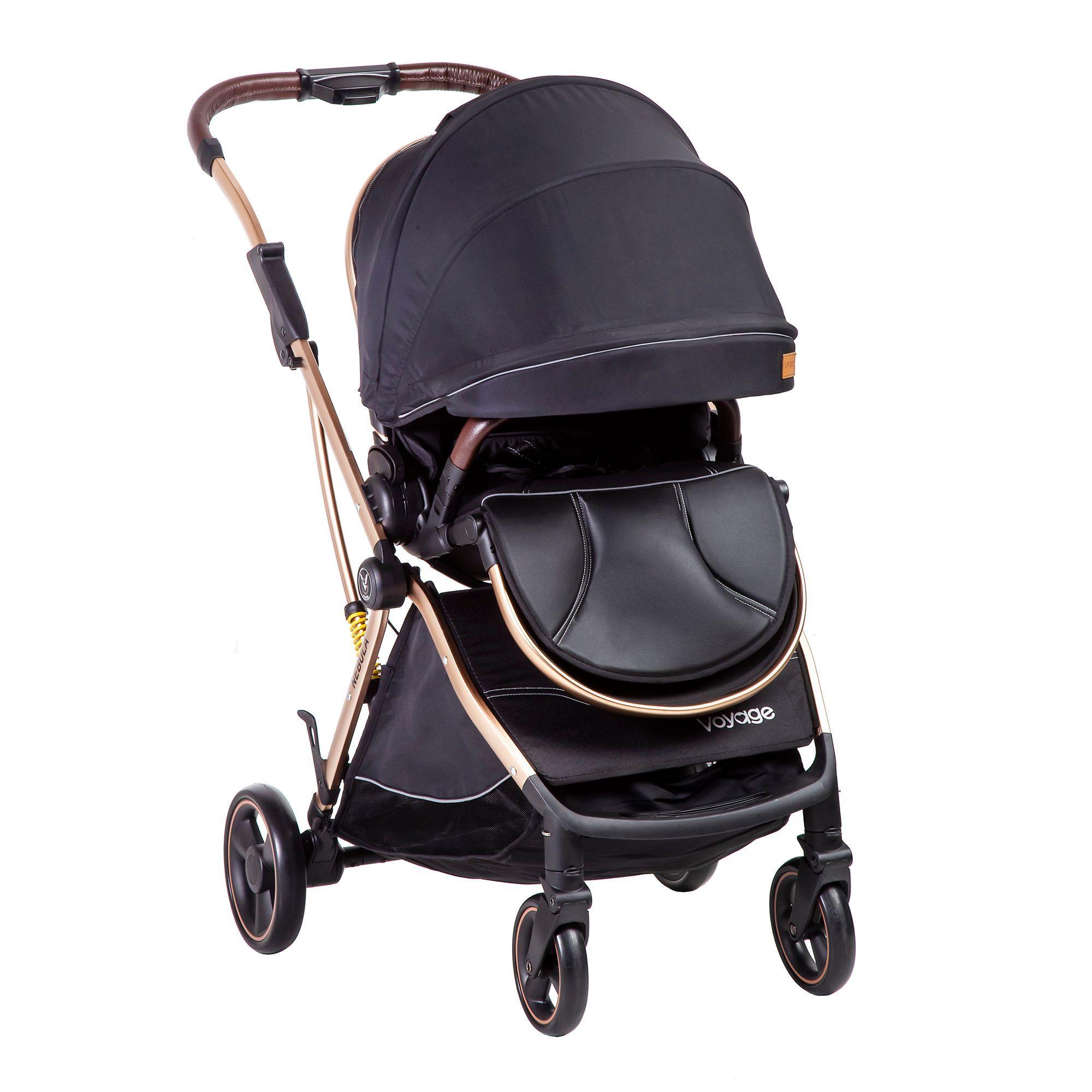 Coche Travel System Nebula Black-2