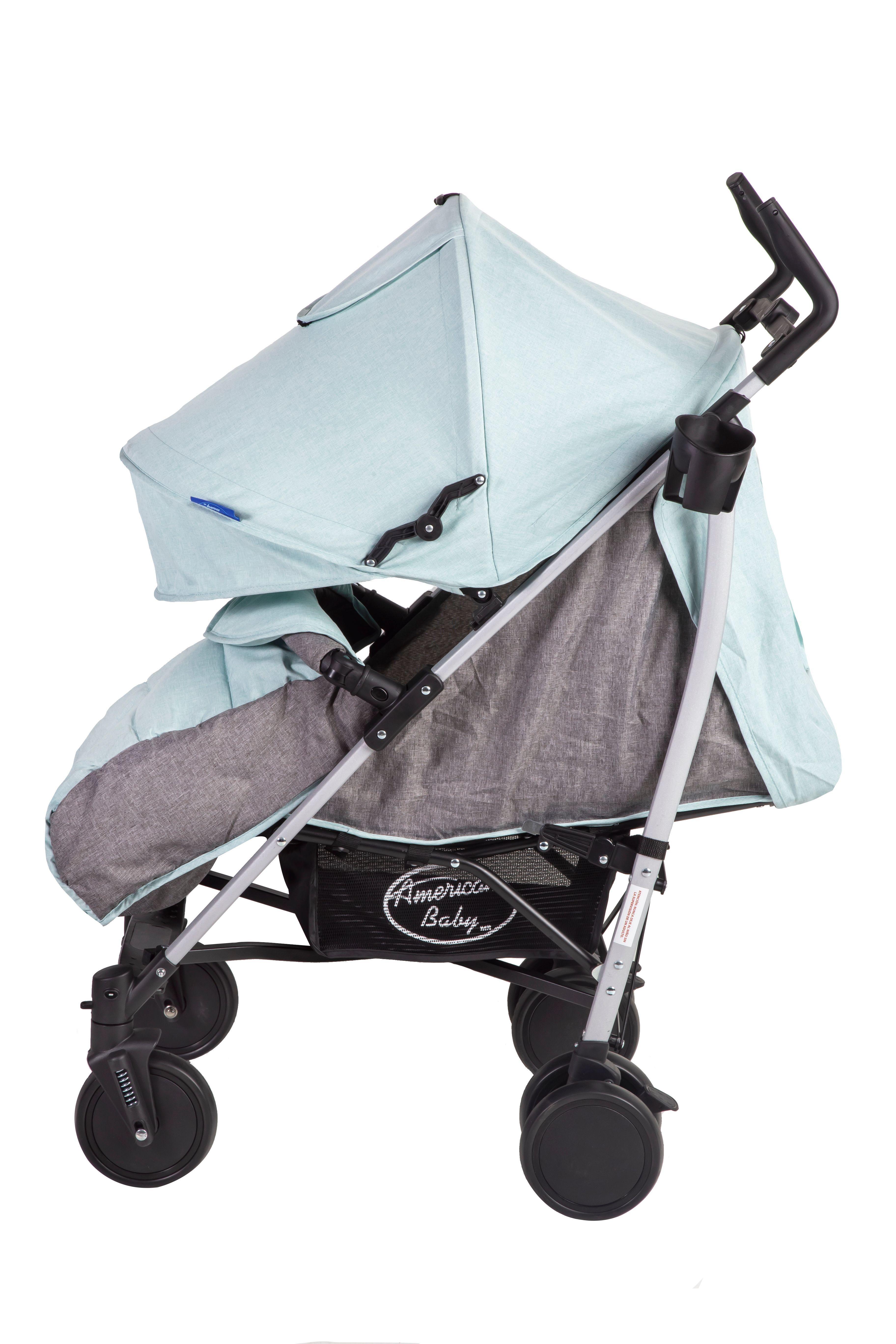 Coche deportivo paragua american baby green-1