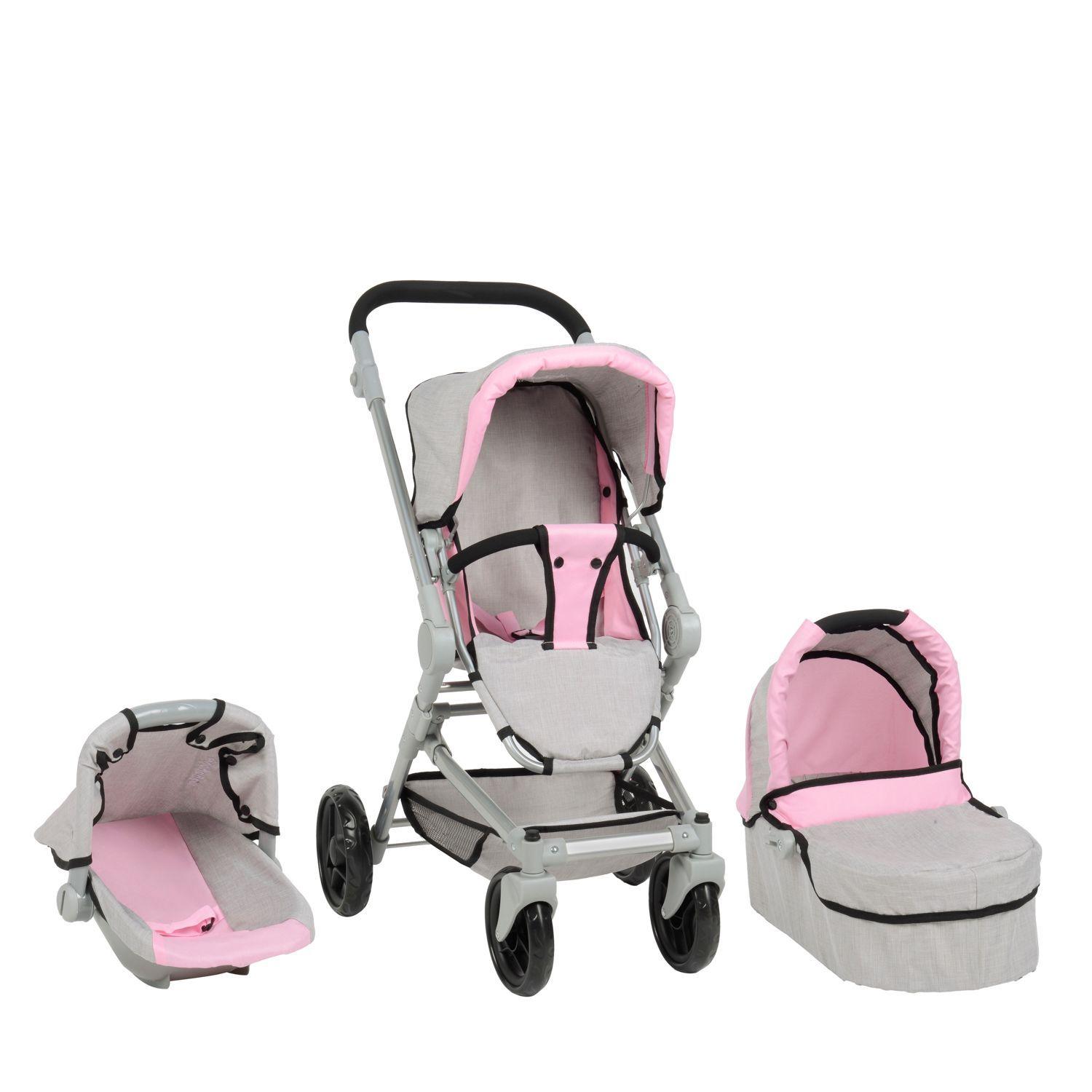 Coche Muñeca Formato Real Dalian Pink-0