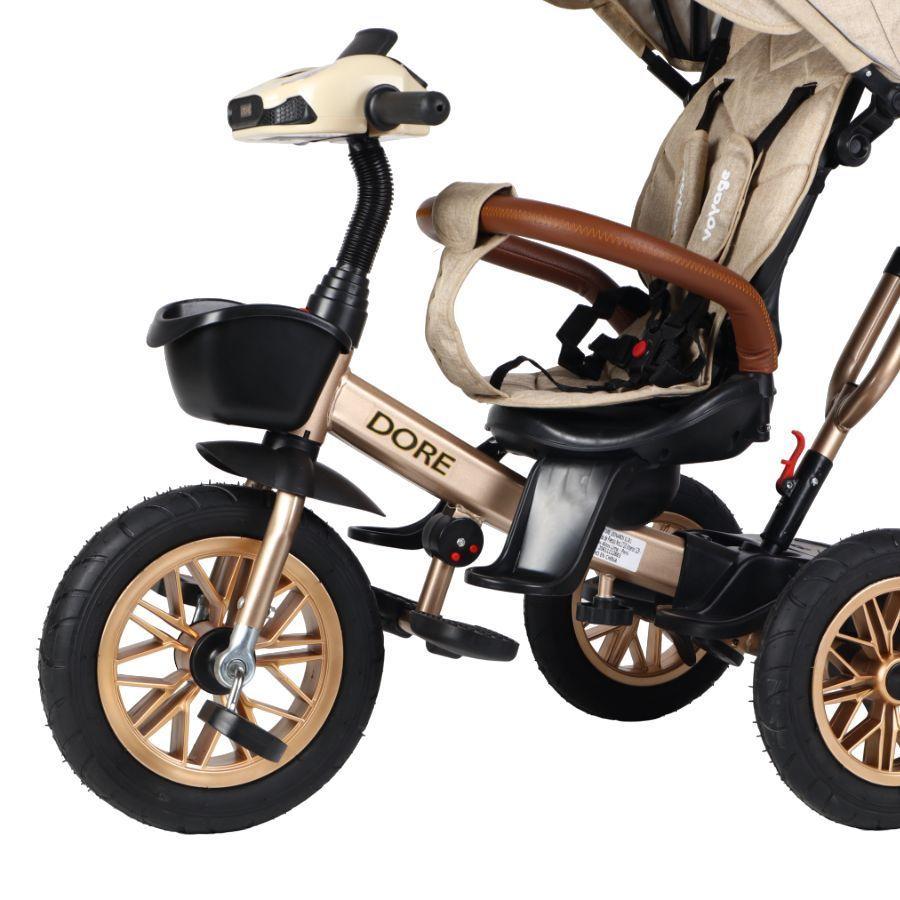 Triciclo Dore Beige 360 Con Reclinación y Bluetooth-1