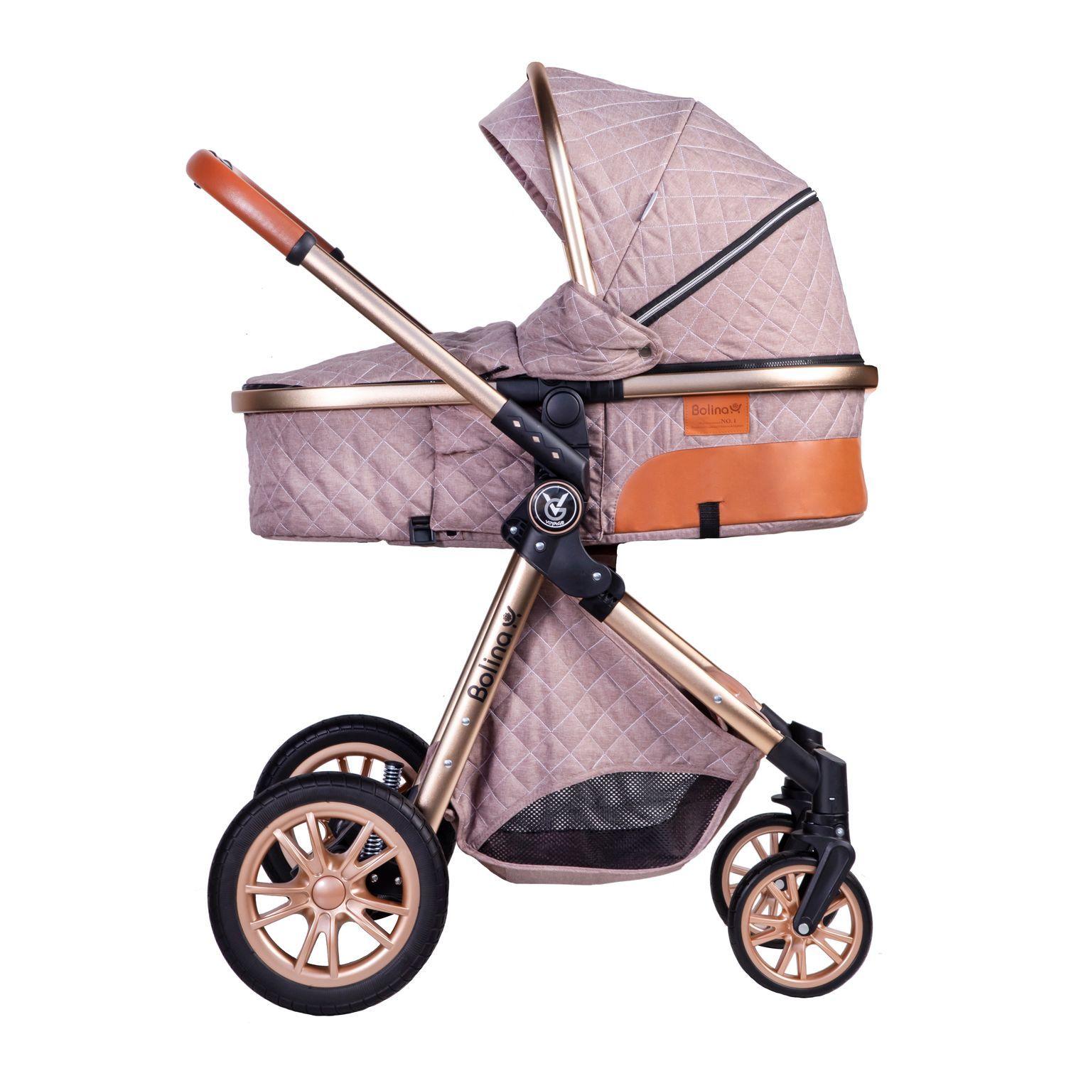 Coche Travel System Bolina Kaki-3