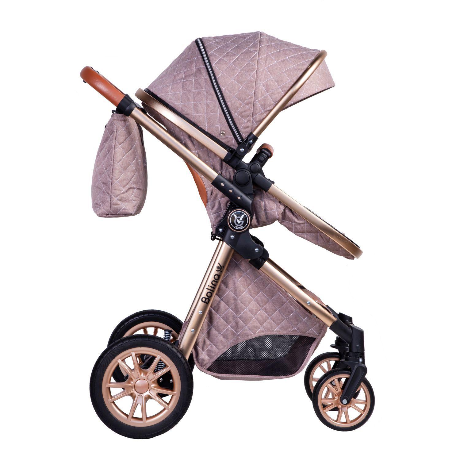 Coche Travel System Bolina Kaki-4