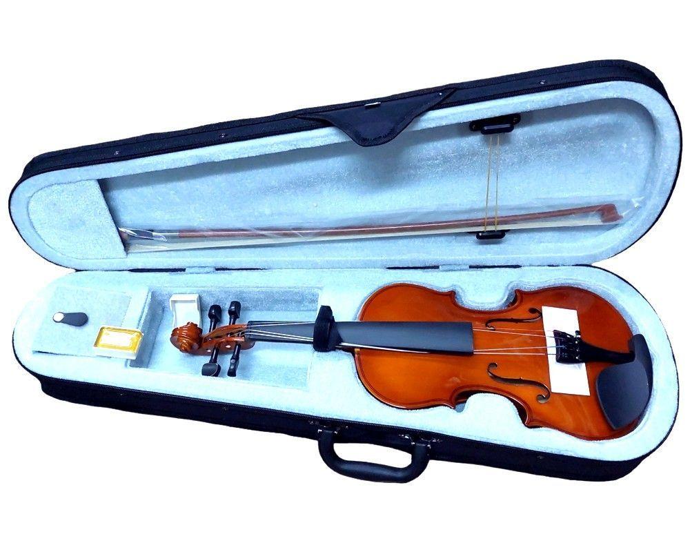 Violin de Estudio Woma 4 4 con Arco Pecastilla y Maletin Rigido-3