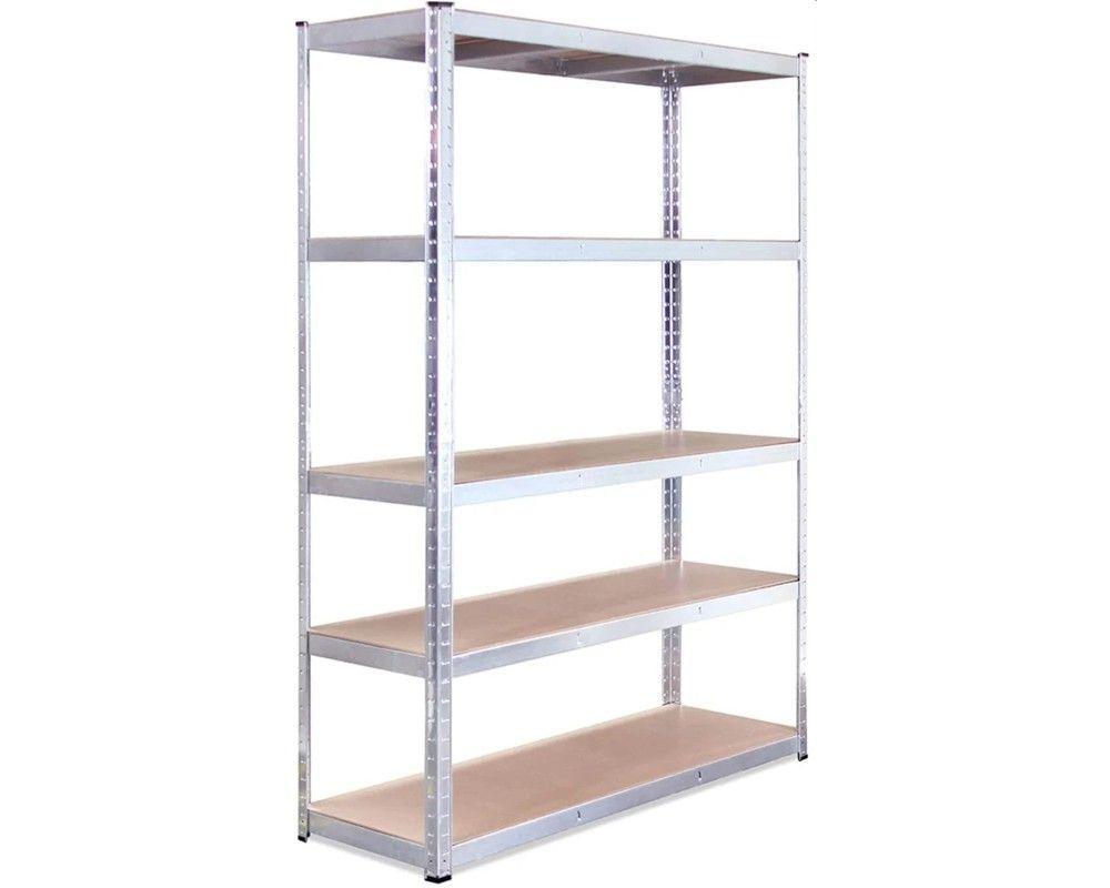 ESTANTE METALICO GALVANIZADO 180X90X40CM 5 REPISAS 875Kg-0