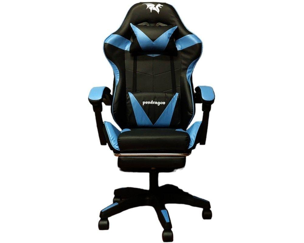 SILLA GAMER 730-5 CELESTE ERGONOMIC RECLINABL REPOSAPIES-2