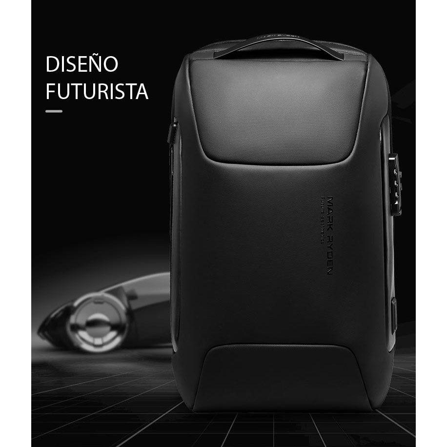 MOCHILA MARK RYDEN ECLIPSE NEGRO-2
