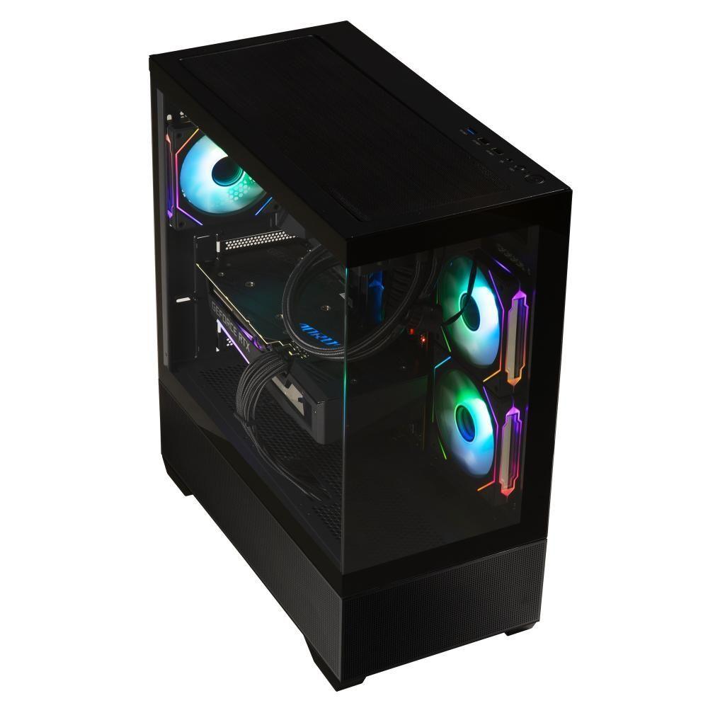 Gabinete BitFenix/ ​​Ceto Cubi ATX/ 3 Ventiladores/ Negro-1