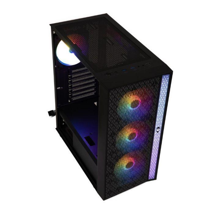 Gabinete BitFenix/ ​​Light ATX / 4 ventiladores / Negro-1