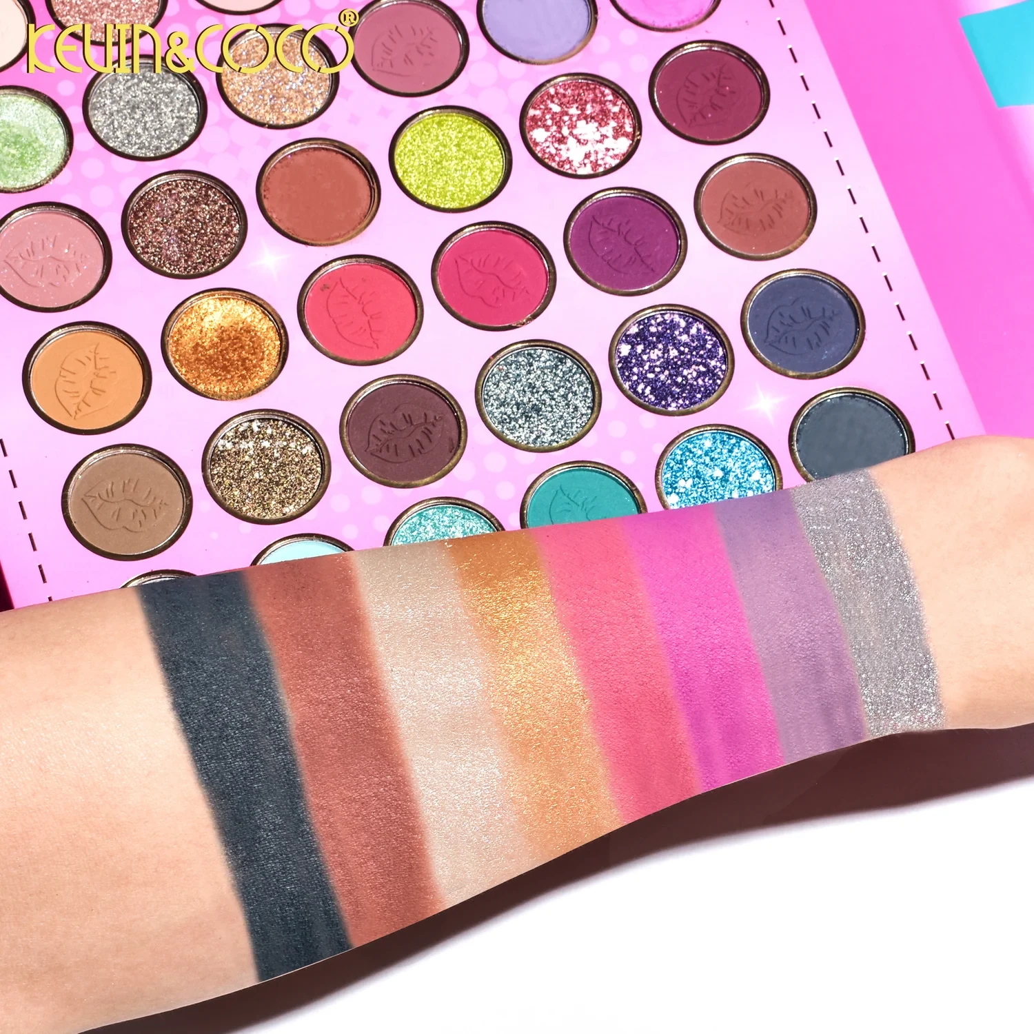 KEVIN Y COCOS PALETA MAKEUP SET 36 COLORES-4