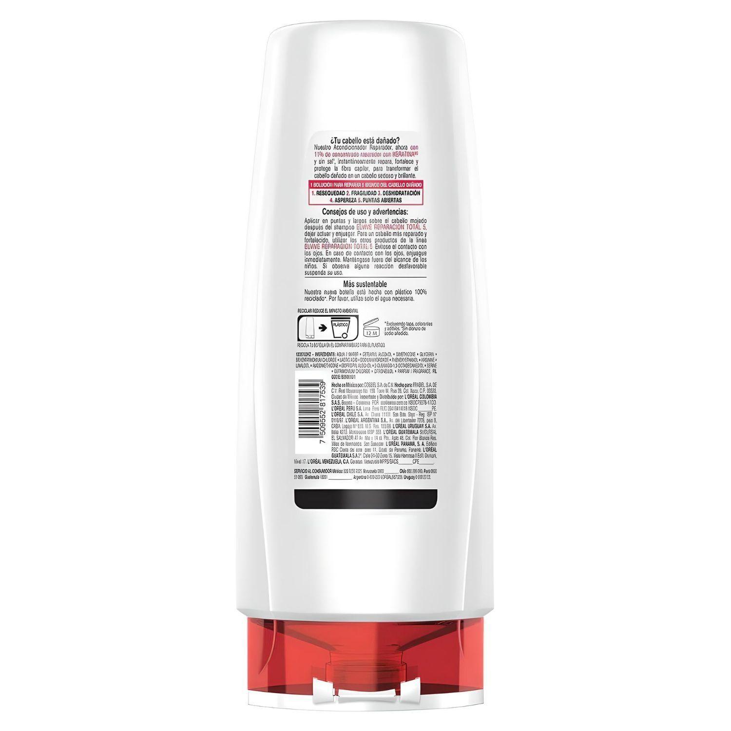 ELVIVE REPARACIÓN TOTAL 5 ACONDICIONADOR 11% KERATINA 680ML-2