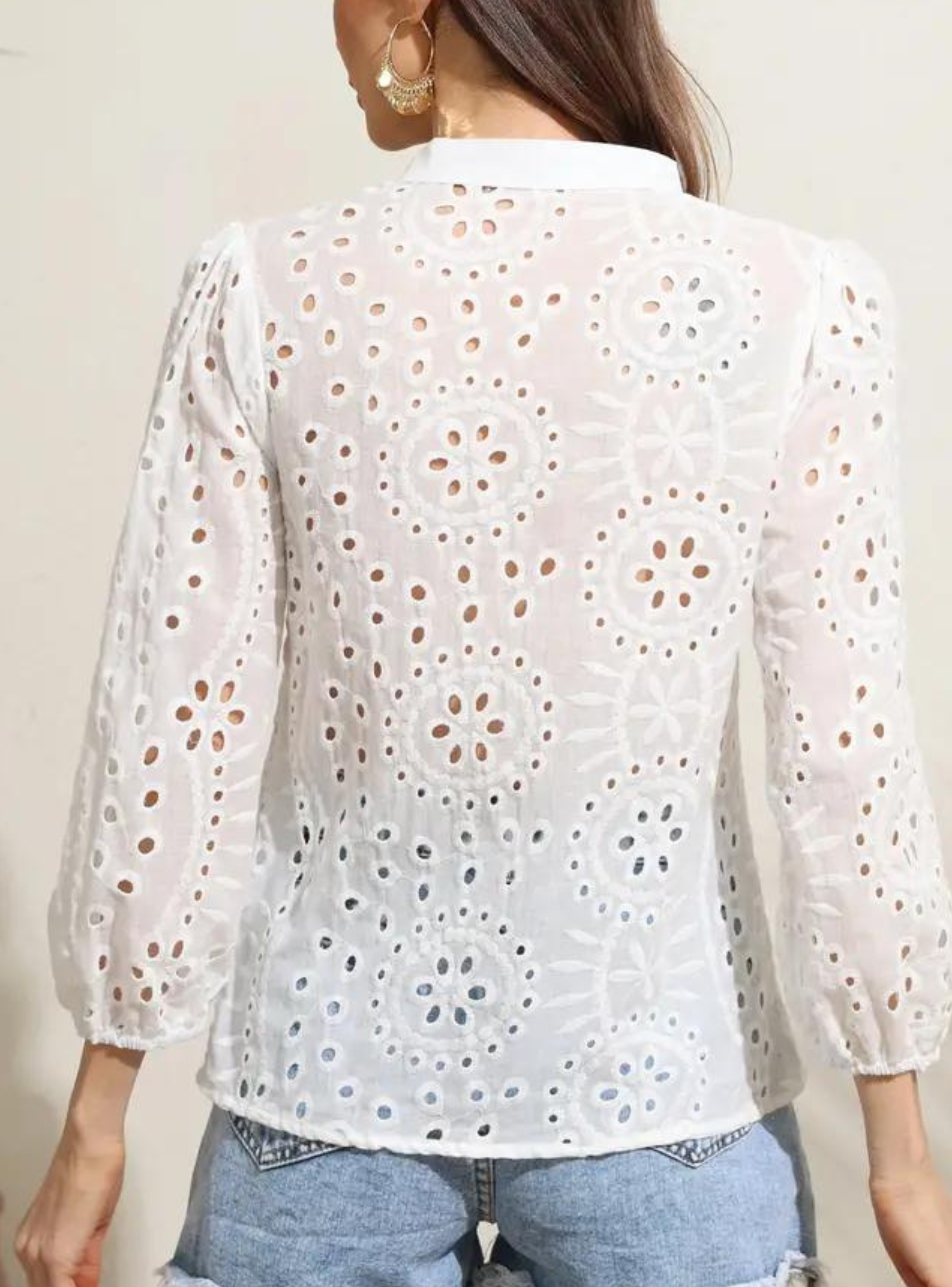 Blusa de broderie -1