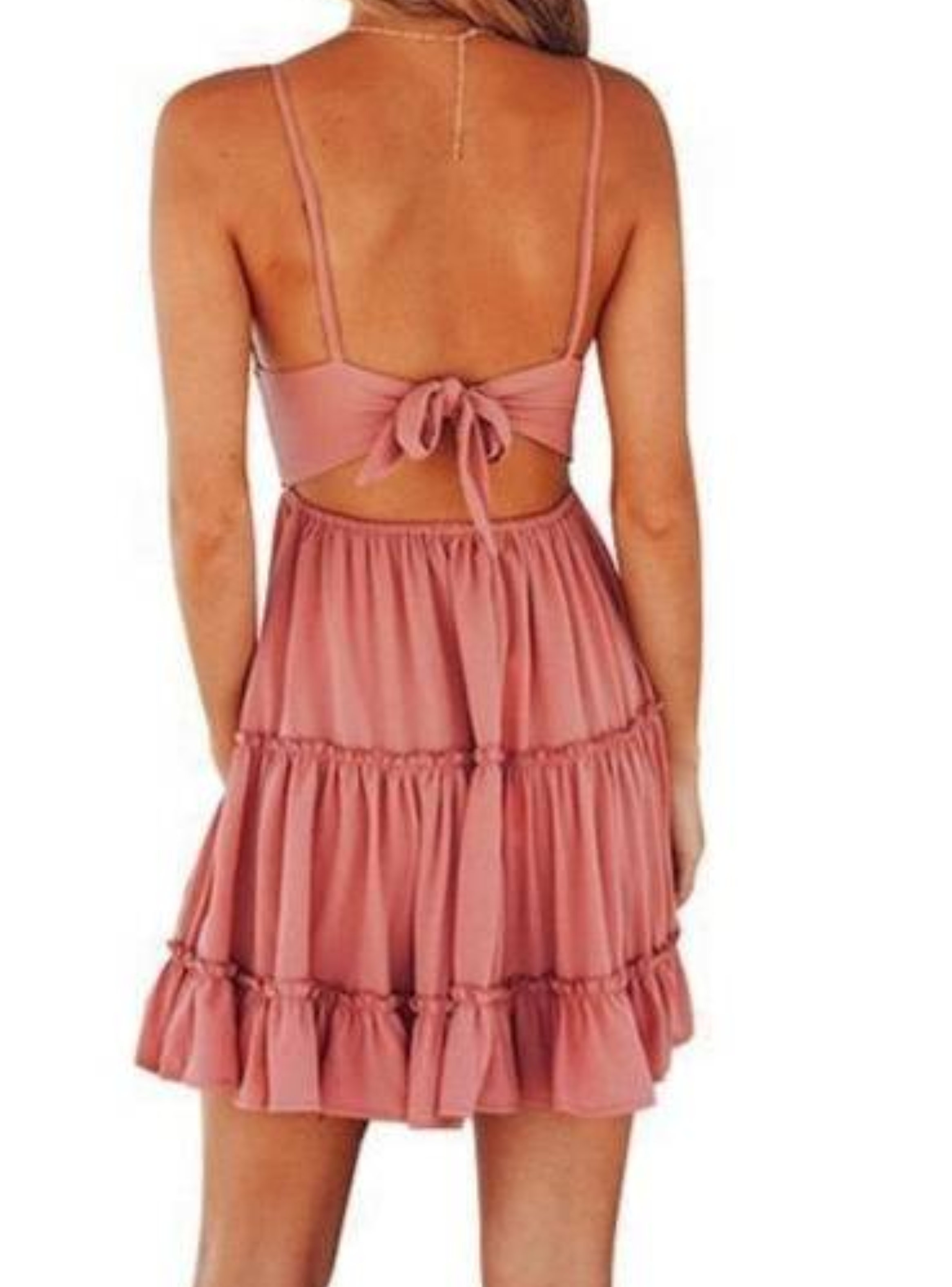 Vestido espalda anudada-1