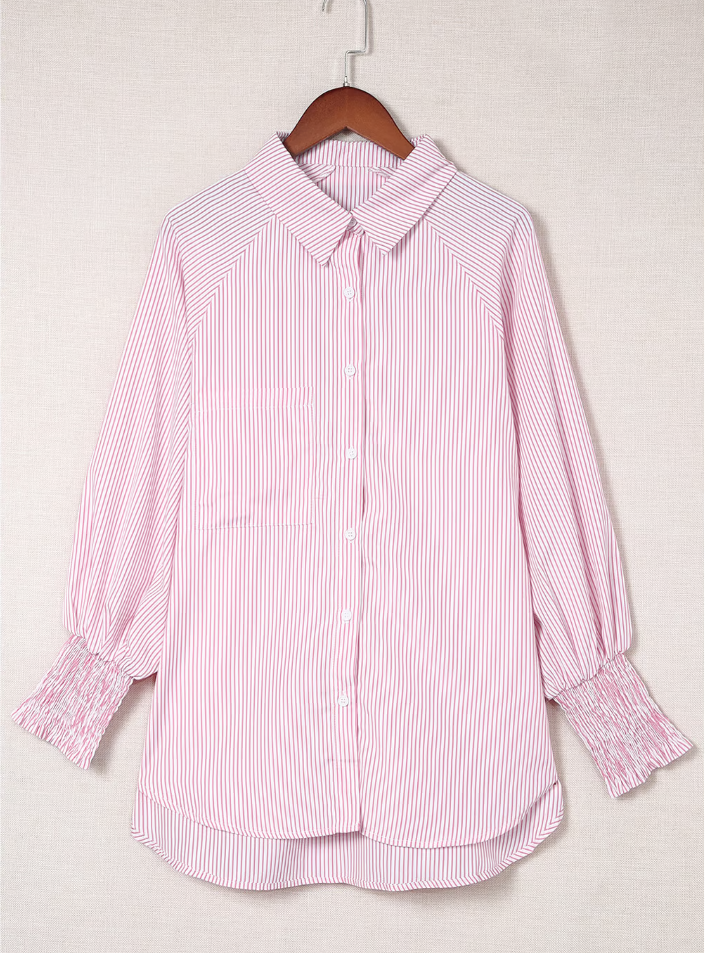Camisa oversize con bolsillos-2