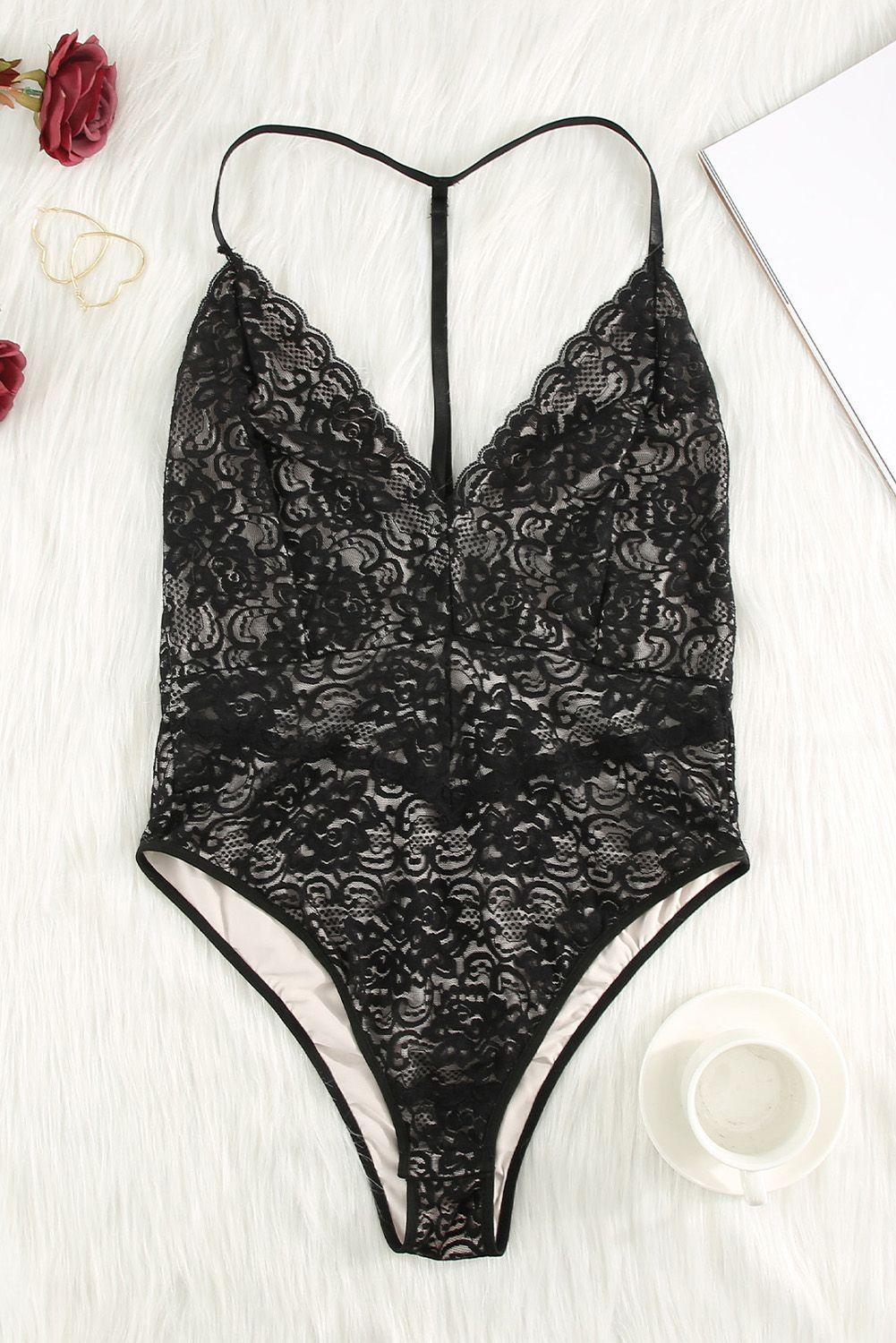 Body de encaje S y M-3