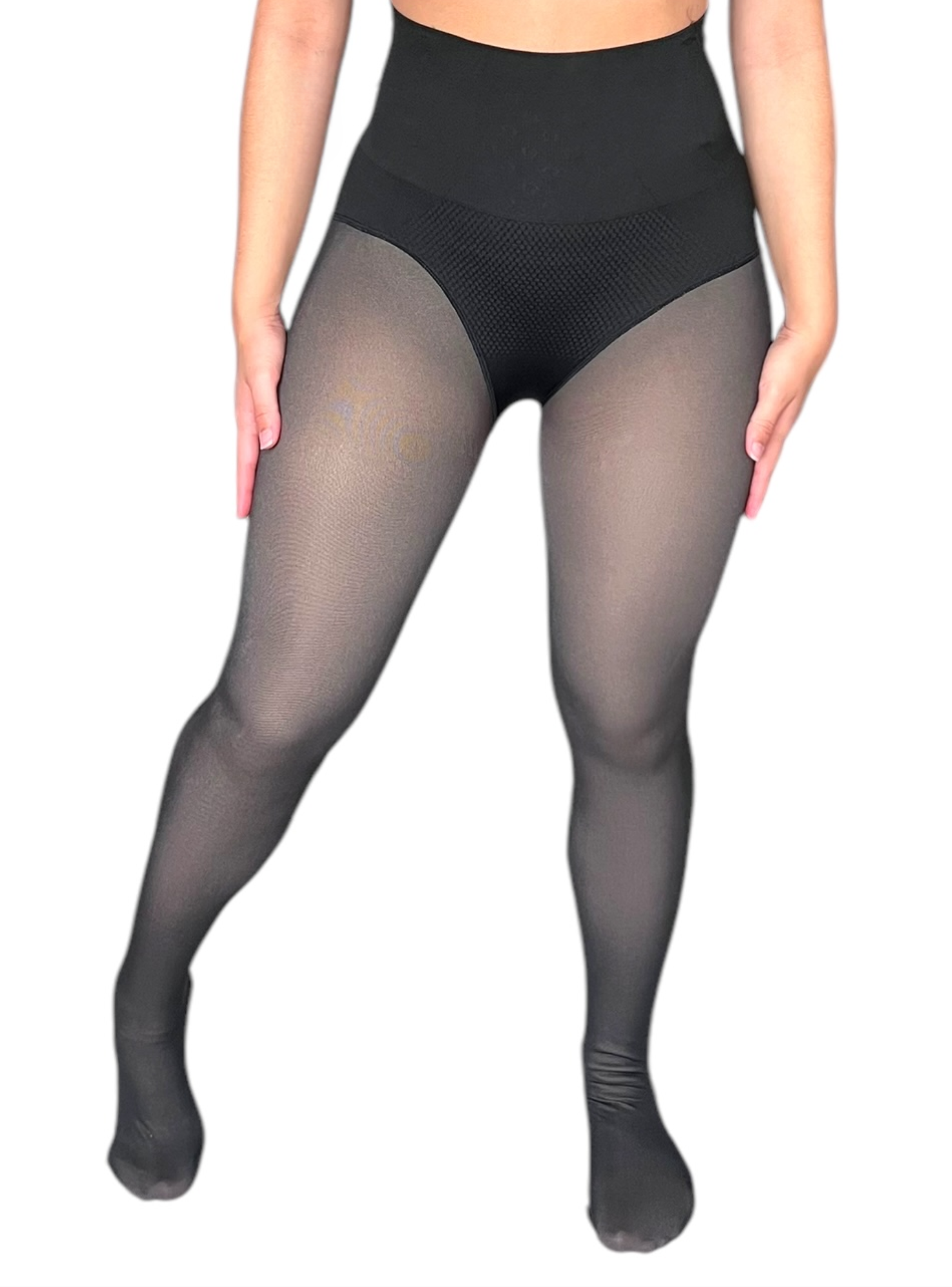 Panty efecto piel con efecto faja y push up-0