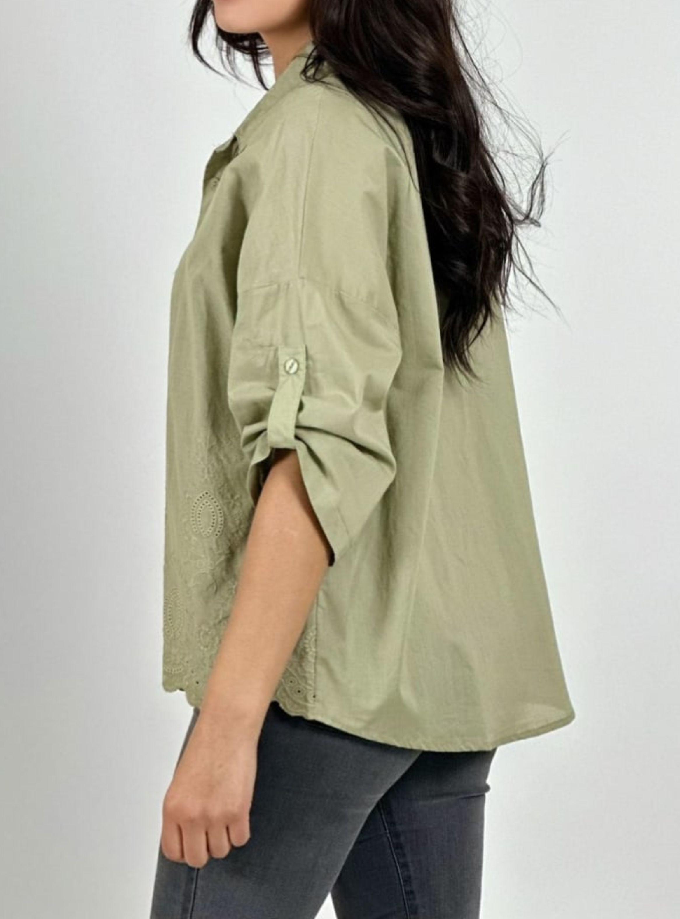 Blusa de algodón talla nica-2