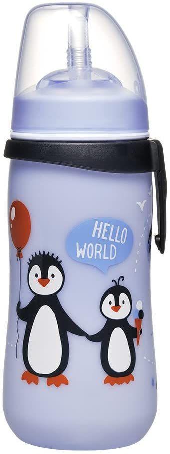 Botella con bombilla 330 ml anticólicos Pingüino NIP-0