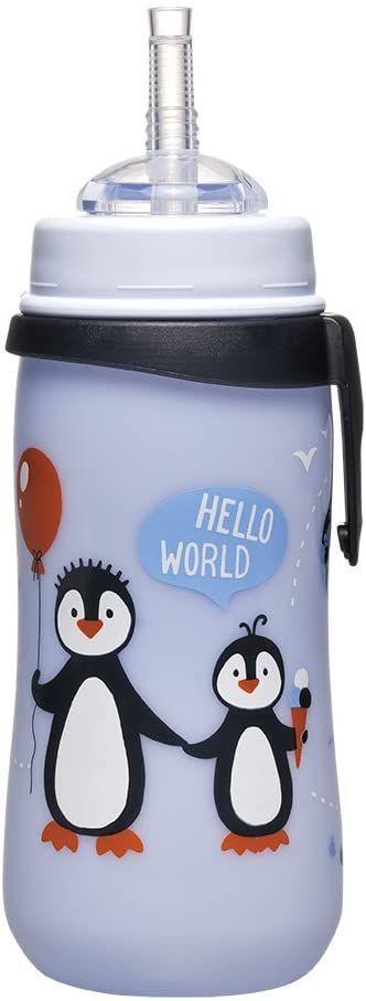 Botella con bombilla 330 ml anticólicos Pingüino NIP-2