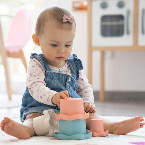 Juego de tazas apilables Green NIP-4