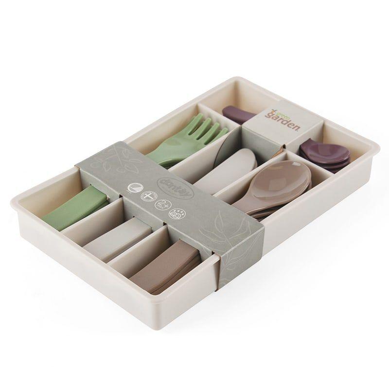 SET DE CUBIERTOS 17PZ GREEN GARDEN, JUGUETE SUSTENTABLE-2