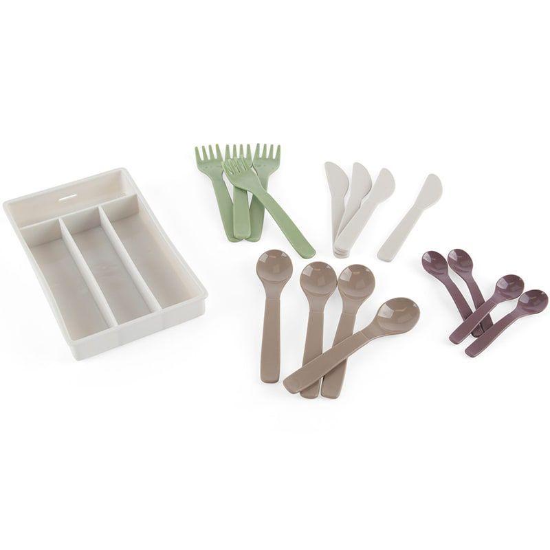 SET DE CUBIERTOS 17PZ GREEN GARDEN, JUGUETE SUSTENTABLE-1