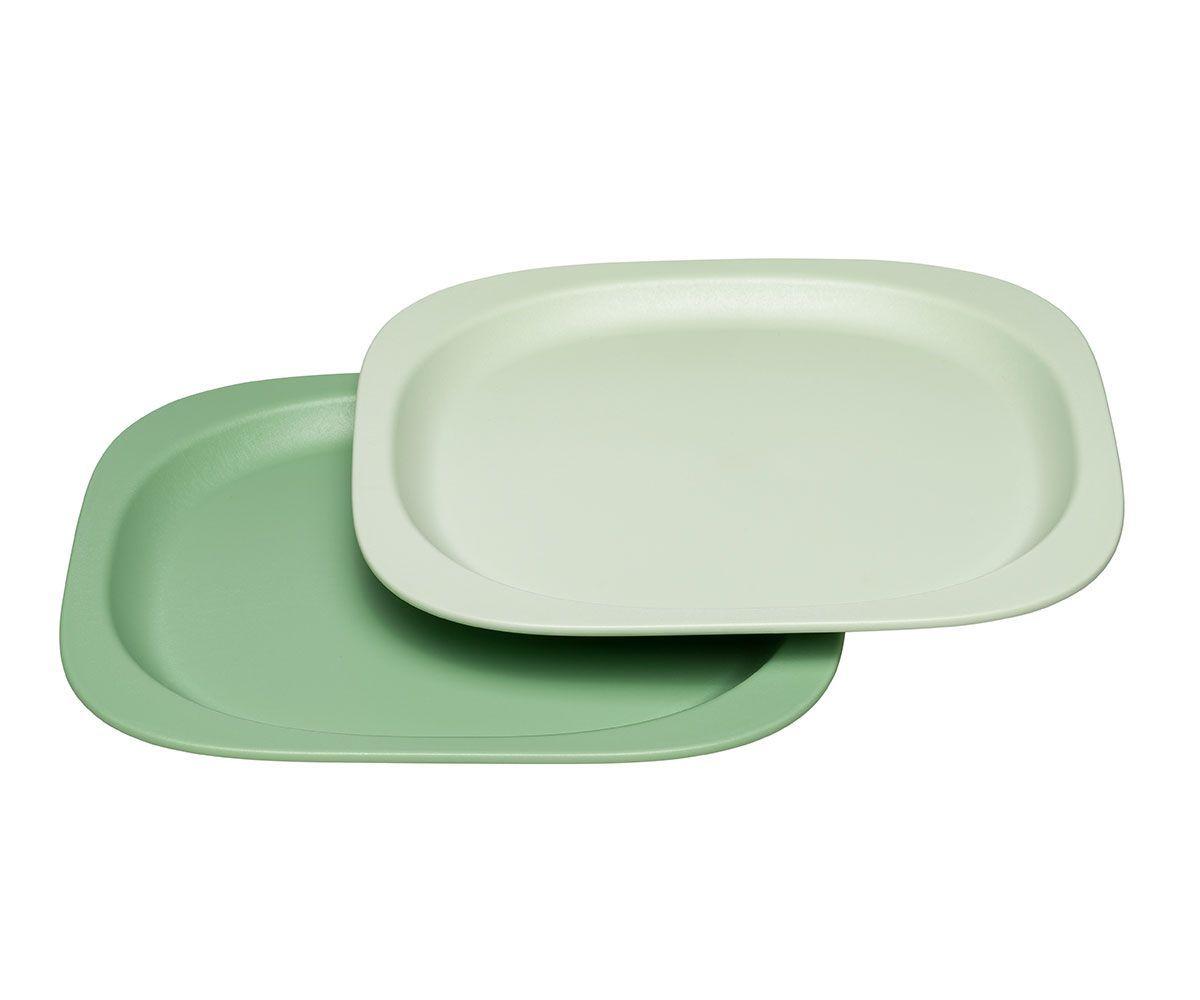 Platos Green Materias Primas Renovables Verde NIP-1