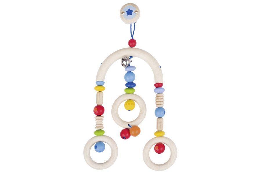 Móvil Mini Trapecio Arco Iris -0