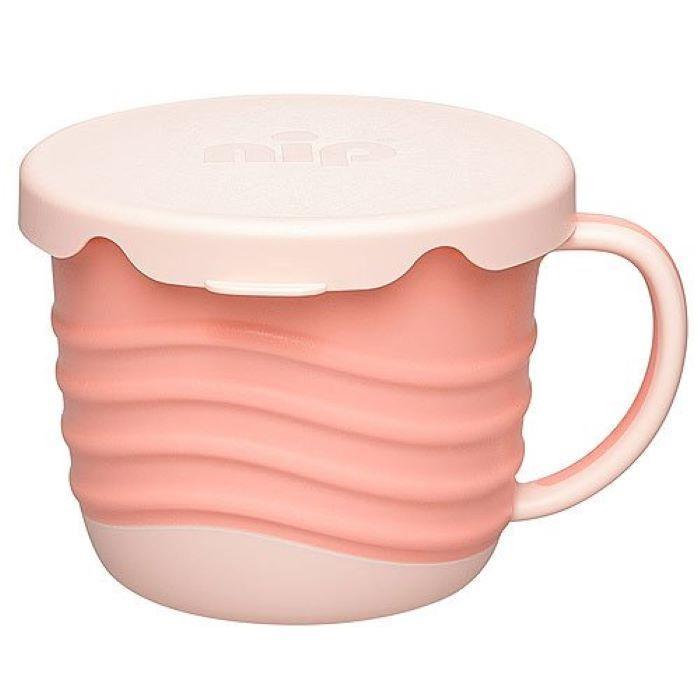 Pocillo Snack 2 en 1 Green Rosa Materias Primas Renovables NIP-2