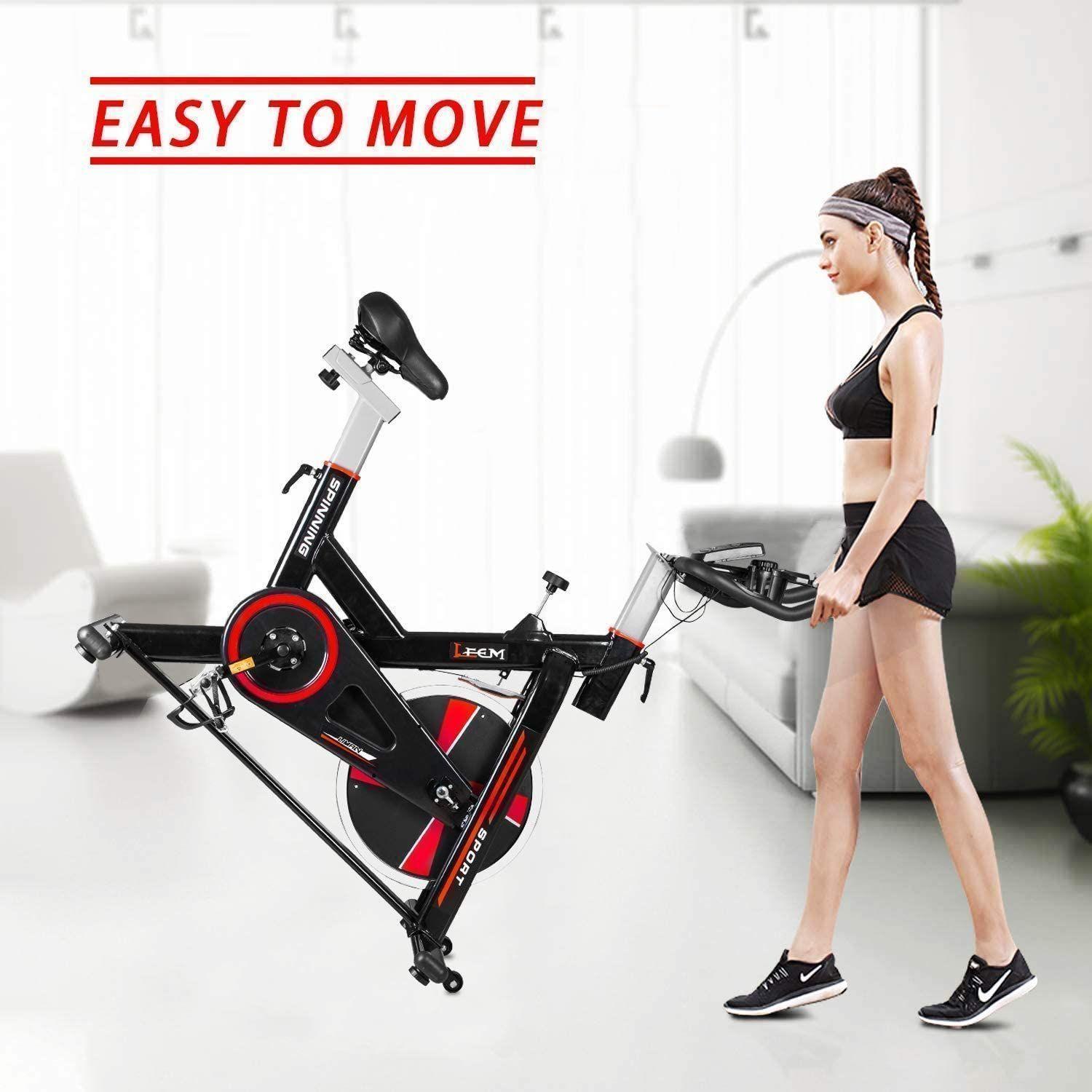 Bicicleta Spinning - 10 kg de volante de inercia -4