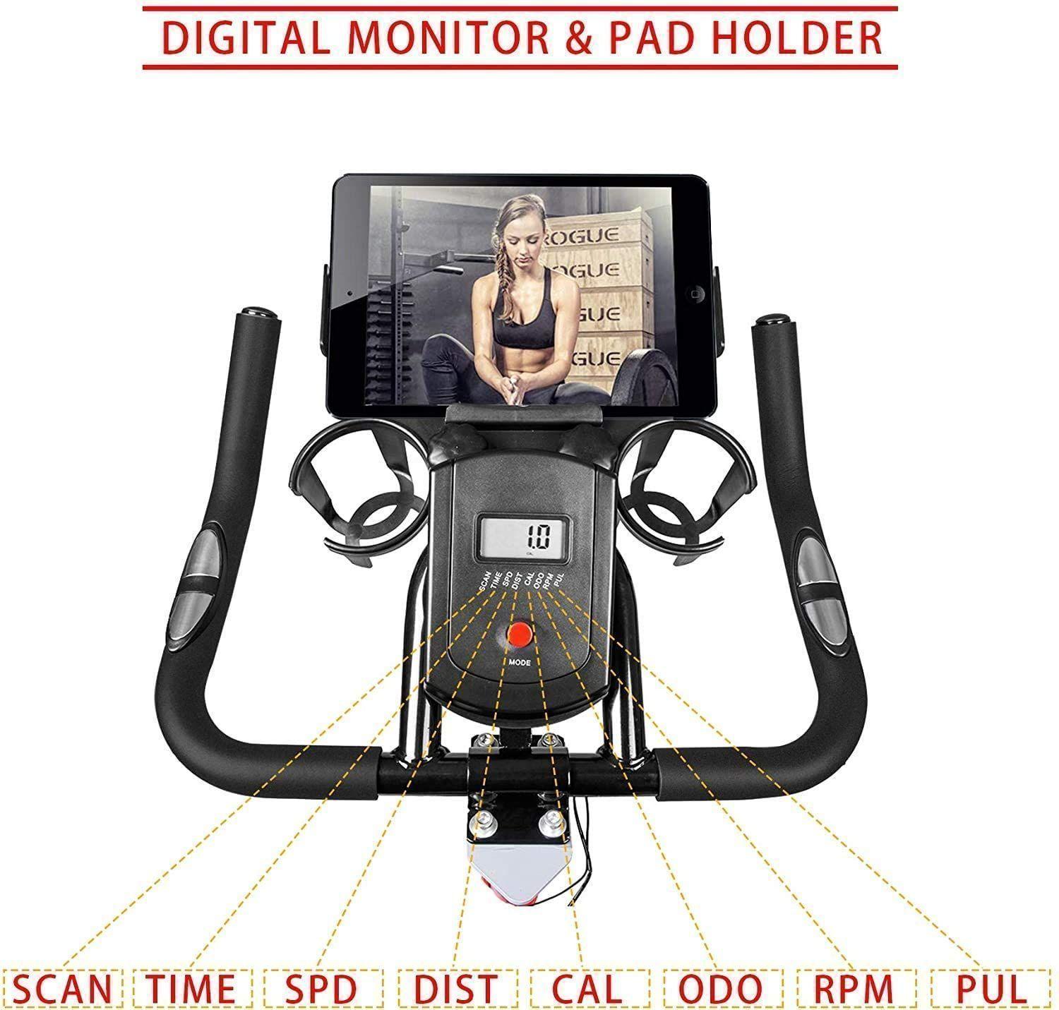 Bicicleta Spinning - 10 kg de volante de inercia -3