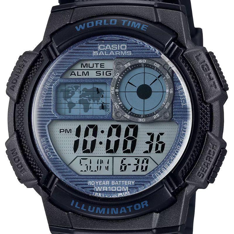 Reloj Casio Hombre Ae 1000w 2a2 Exclusivo-1