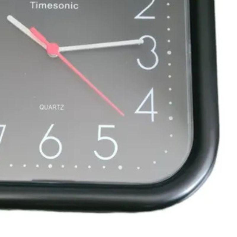 Reloj de pared an logo cuadrado de la marca Timesonic RL TM 903NN-1