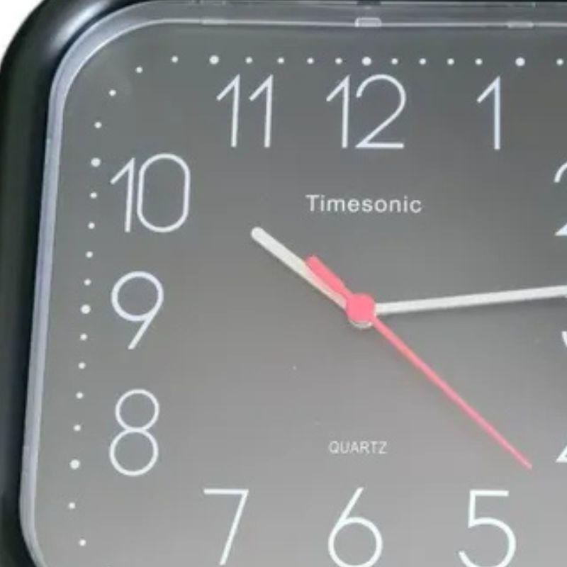 Reloj de pared an logo cuadrado de la marca Timesonic RL TM 903NN-2