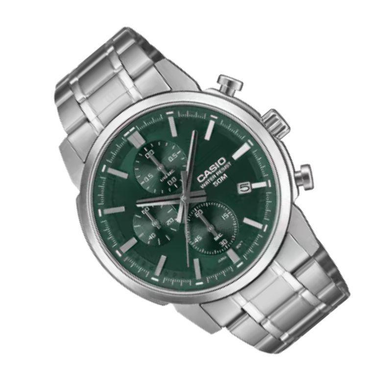 Reloj Anal gico Casio MTP E510D 3AV Verde Hombre-1