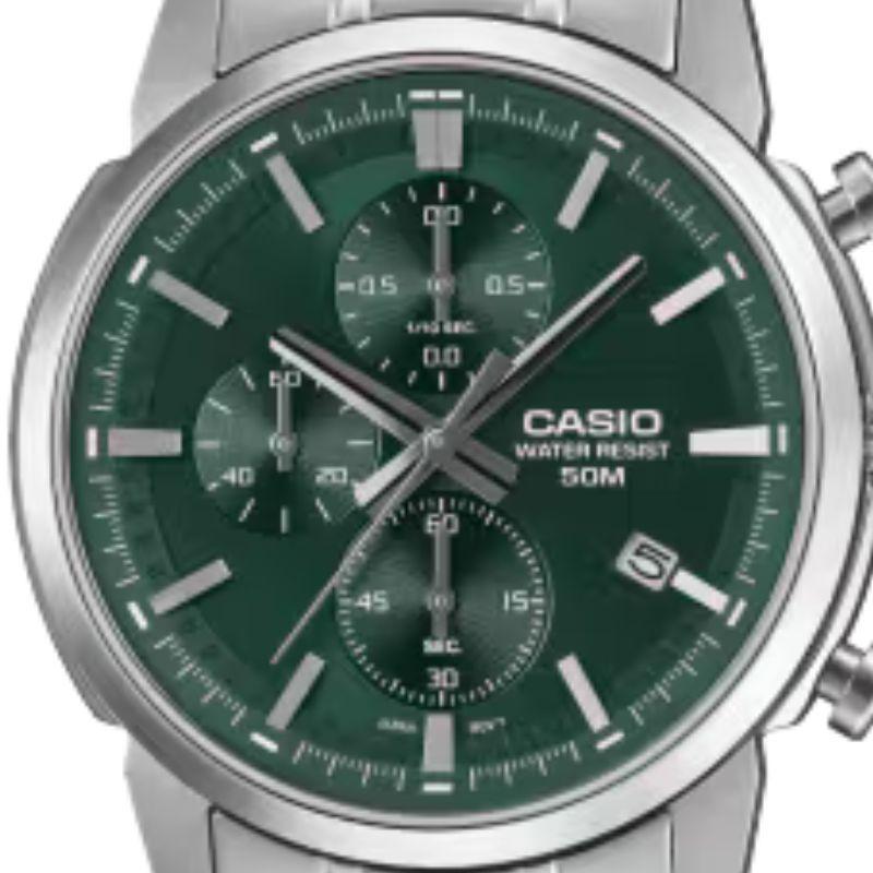 Reloj Anal gico Casio MTP E510D 3AV Verde Hombre-3