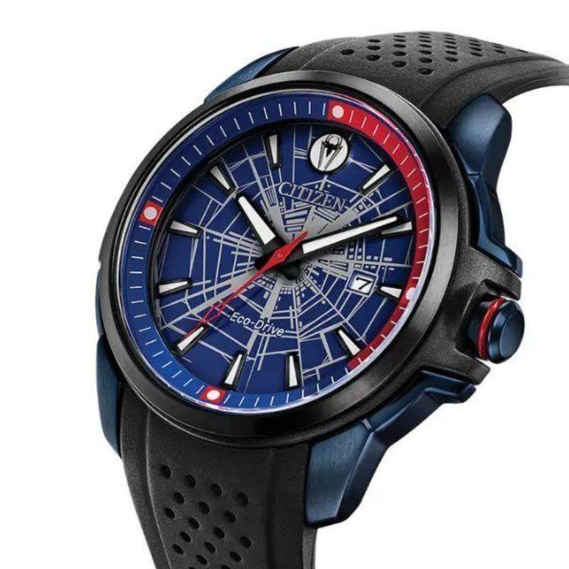 Reloj Citizen Azul Spider Man para Caballero AW1156 01W-1