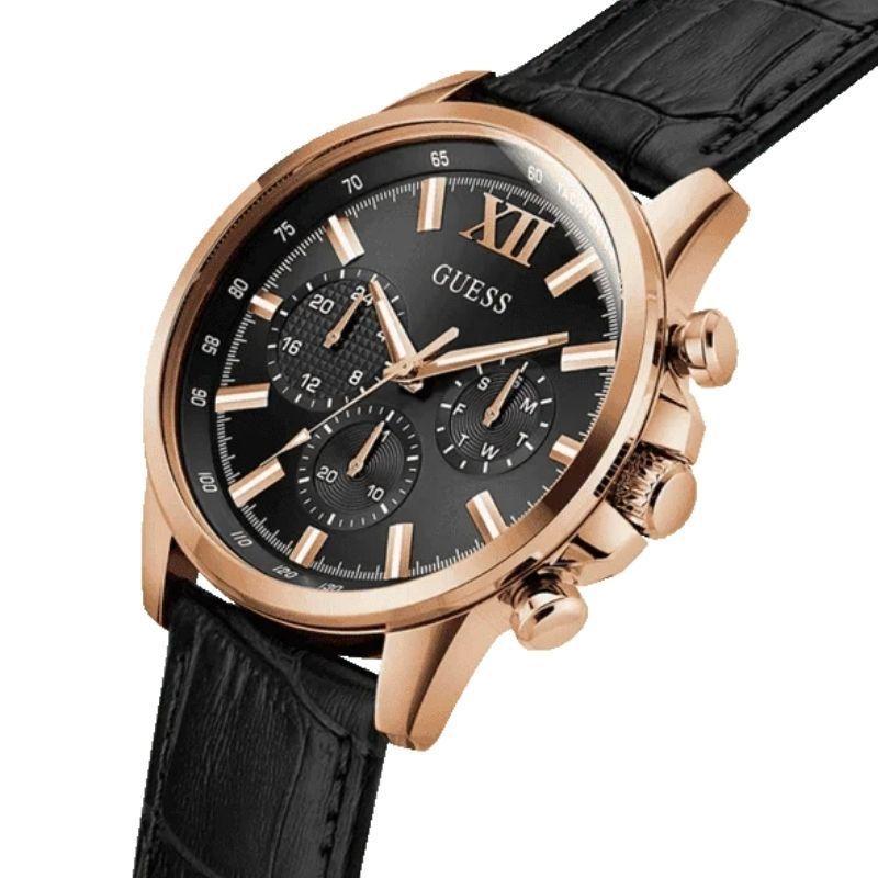Reloj multifunci n negro Guess Walker GW0901G5-1