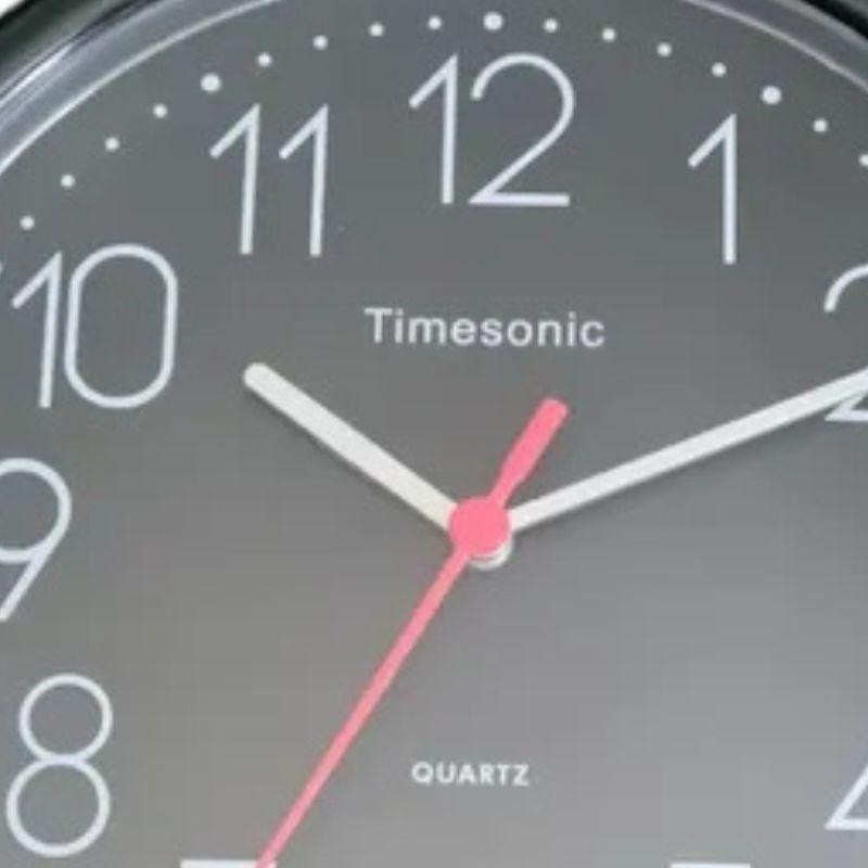 Reloj de pared redondo an logo Timesonic RL TM 924NN-3