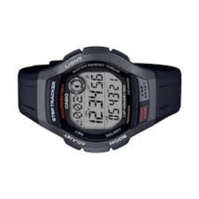 Reloj Casio Vintage WS 2000H 1AV Contador de pasos-3