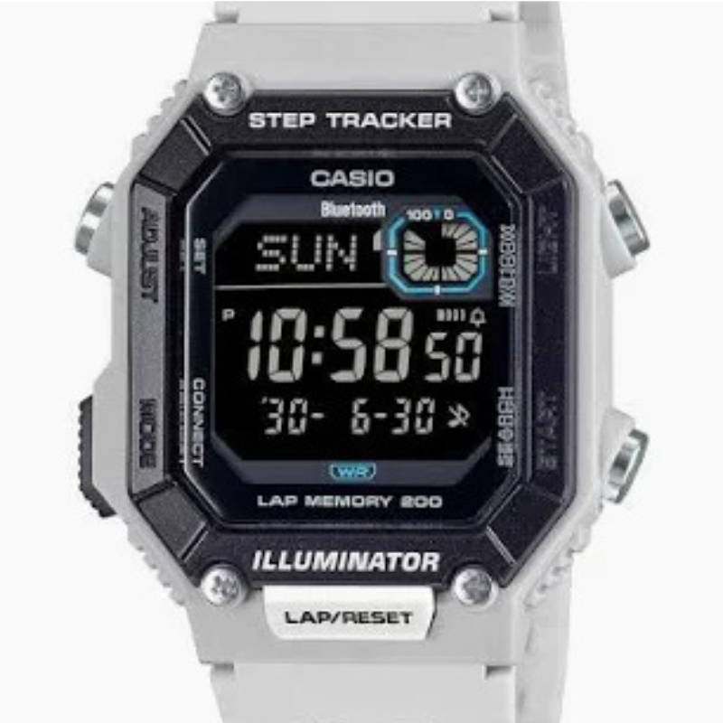 Reloj Casio Hombre WS B1000 8BV Bluetooth Step Tracker-0