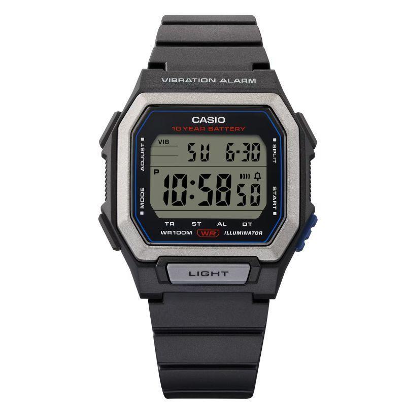 Reloj Casio Vintage Vibration Alarm W 738H 1AV 10 A os de Bater a-1
